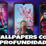 Wallpapers con efecto de profundidad.