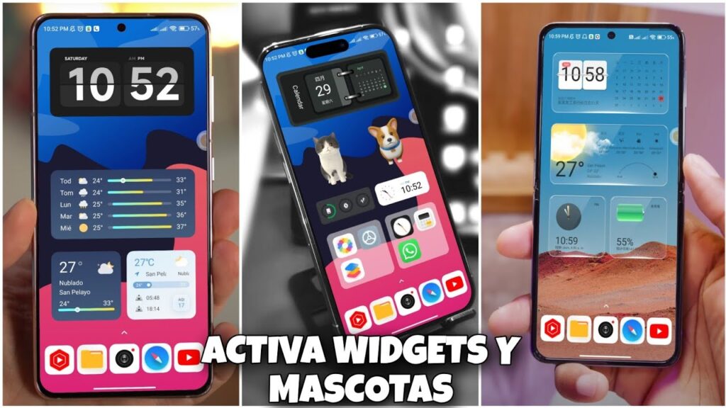 Como instalar las Mascotas Virtuales y los widgets de MIUI 14